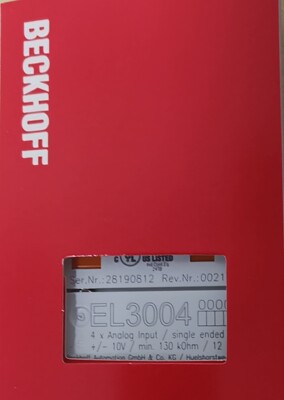 倍福BECKH0FF，EL3004，议价。