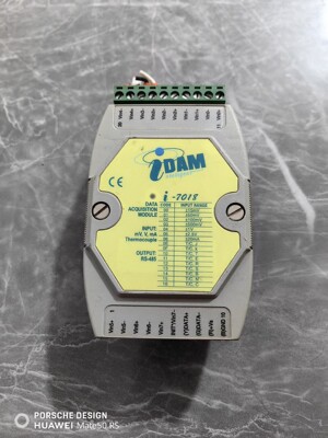 IDAM I-7018测温控制模拟量控制输出RS485通讯模