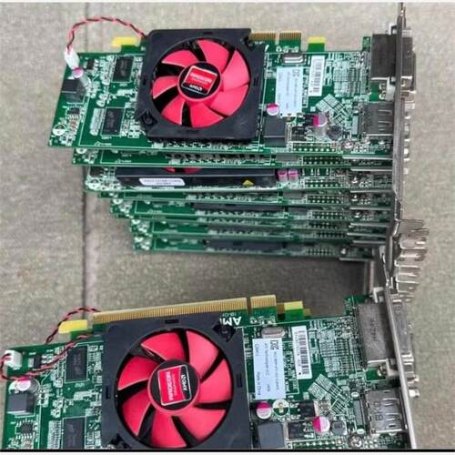戴尔拆机HD7470 1G显卡 亮机显卡 接DVI+DP支持议价
