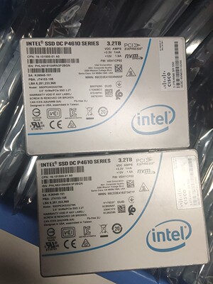 现货60个 intel 英特尔 P4610 U.2 nvme