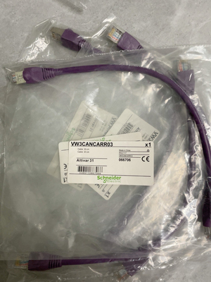 schneider 电缆线：VW3CANCARR03 ，4条