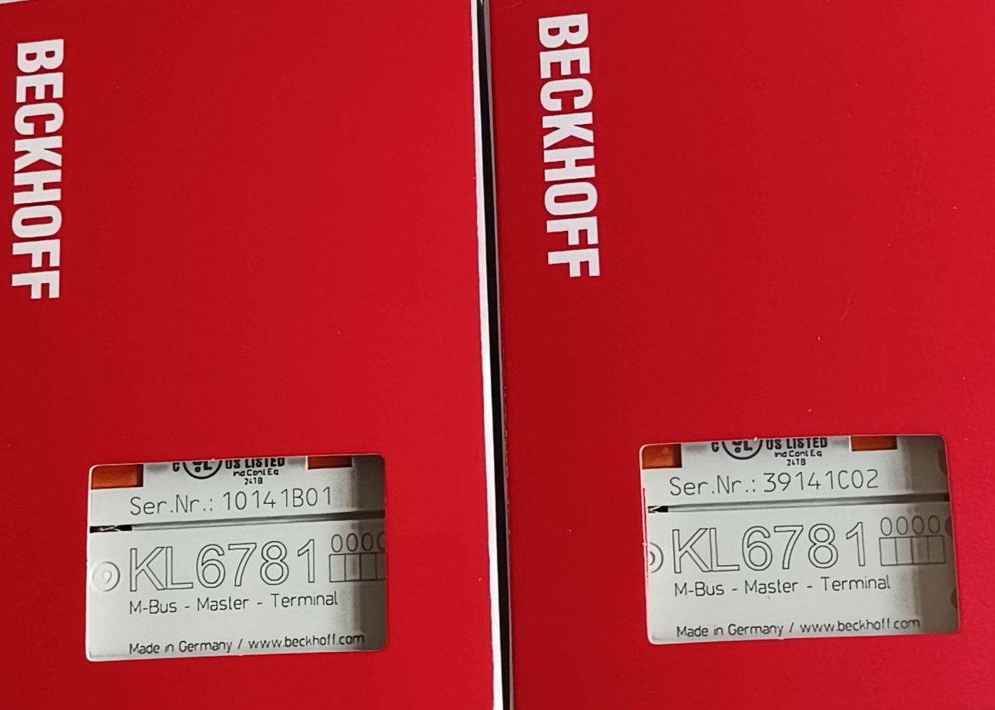 倍福BECKH0FF，KL6781   M-bus通信模块现