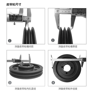 皮带轮窄V涨紧单槽多槽欧标SPASPBSPCSPZ皮带盘泽嘉zejia轮 锥套式