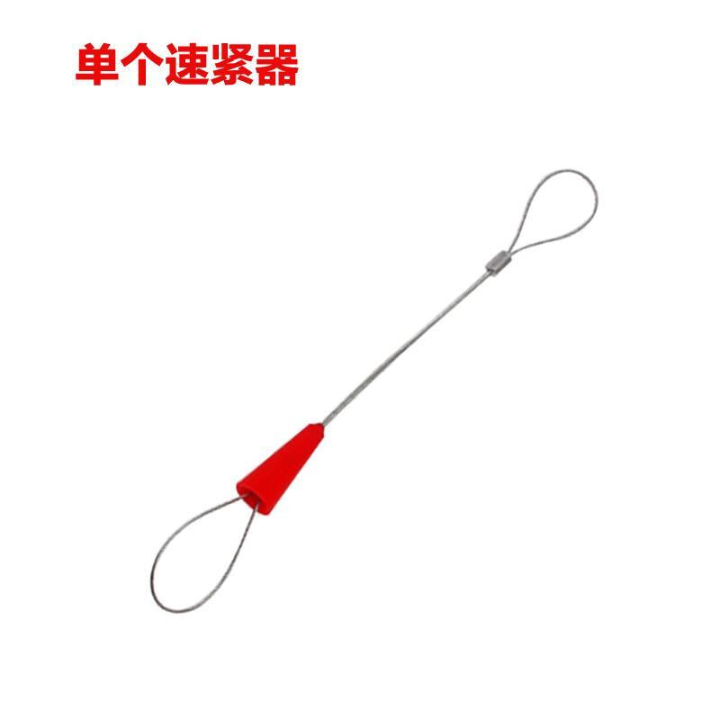 穿线神器牵引头弹簧穿线器扁头拉线滑轮圆头电工束紧器穿管器配件