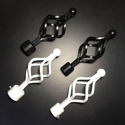 铁艺窗帘杆装饰头 罗马杆堵头 封头 麻花头 窗帘配件 罗马杆辅料