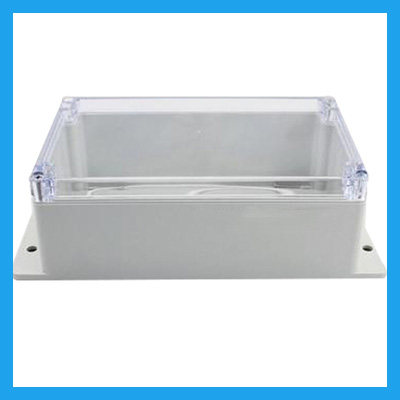 200*120*75mm 透明带耳塑料防水盒 F1-2-T工业控制盒 电气仪表盒