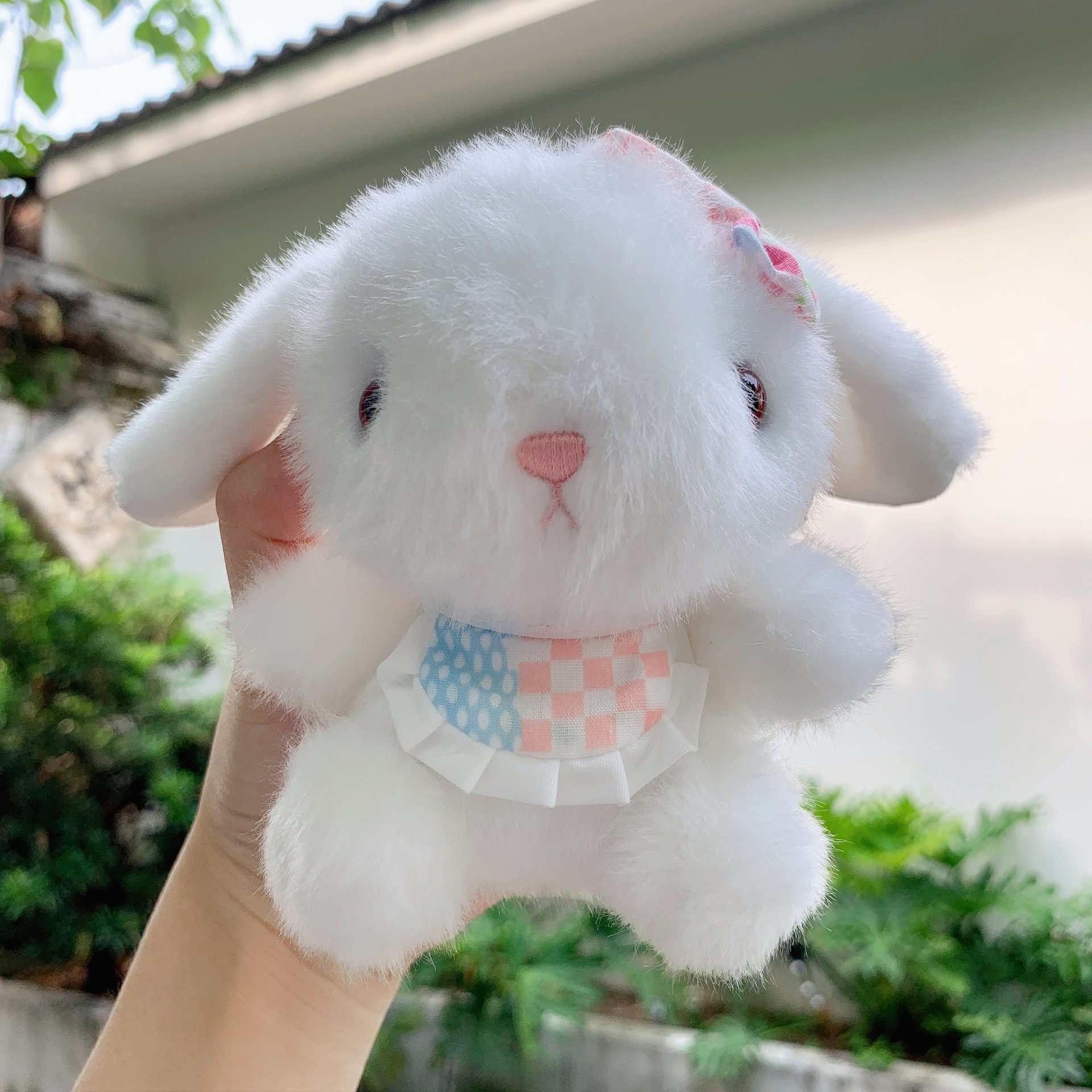 网红可爱萌夏日小兔挂件毛绒玩具