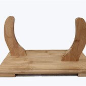 大展台扇子底座架子大扇子扇托装 饰扇架子工艺扇特大号折扇底座架