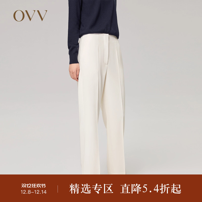 休闲裤简约OVV日本进口醋酸