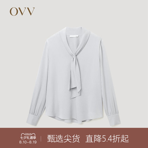 OVV2024秋冬新款女装缎