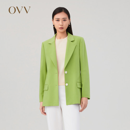 OVV羊毛休闲鲜艳明亮秋冬西服
