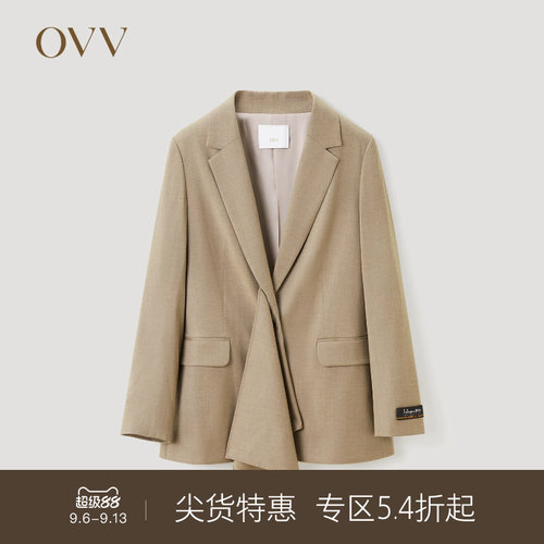 OVV时尚秋冬西服新款女装意大利