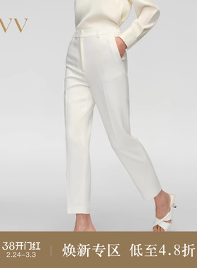 OVV春夏热卖女装简约基础舒适休闲通勤西裤铅笔裤
