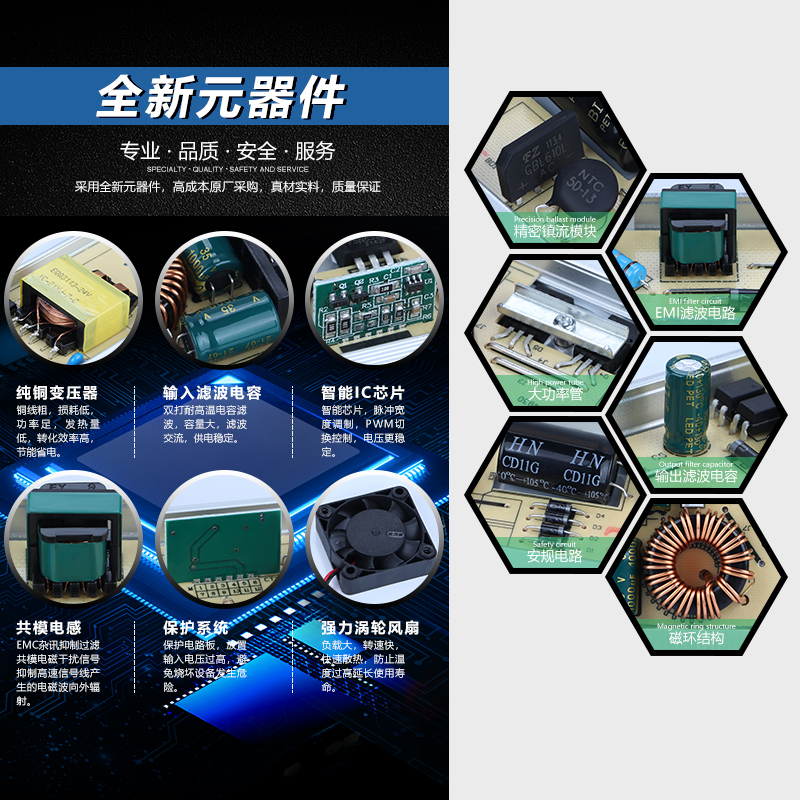 超薄长条LED灯箱电源24V低压12V线形灯带变压器Q220转直流开关电