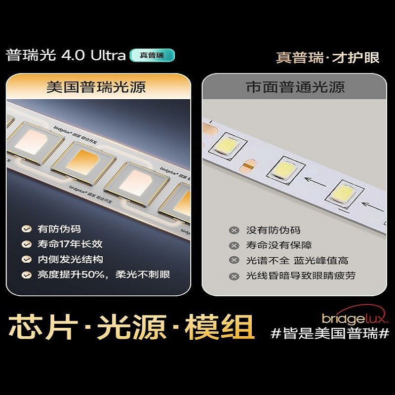 卧室无叶风扇灯简约现代吸顶灯儿童房书房吊扇隐形电扇灯2025新款