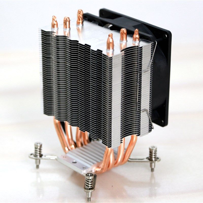 AVC 4铜管CPU散热器1366双路2011主板 X58 X79 1155 2011CPU风扇