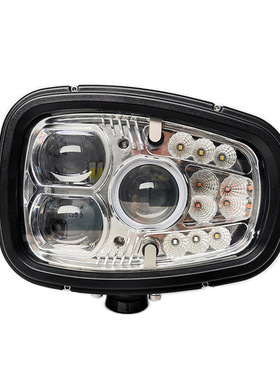 新款外贸emark认证60w工程汽车led大灯 铲雪车挖掘机工作灯