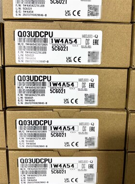 全新原产CPU模块 Q03UDVCPU/Q04/Q06/Q10/Q13/Q26UDV/UDH UDEHCPU