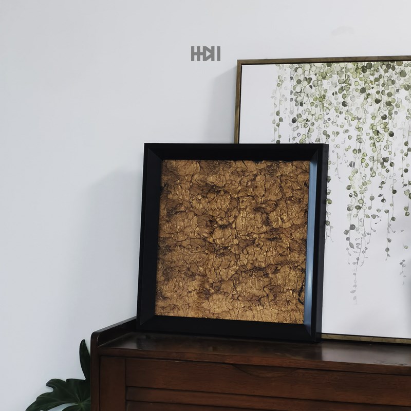 一加一轻奢立体绒布烫金手工装饰画二十四节气挂画现代简约