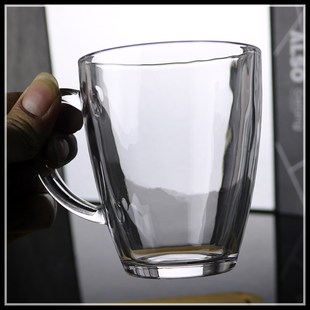 耐热泡茶杯钢化玻璃杯客厅水杯女商用饮料果汁杯啤酒杯扎啤杯定制