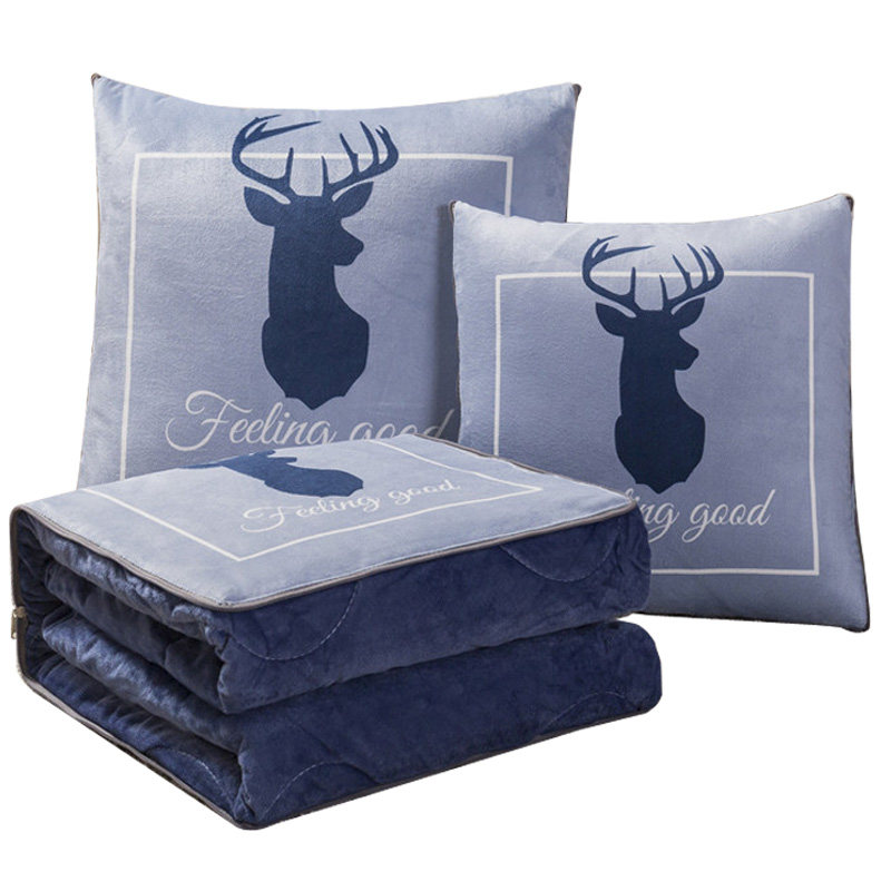 加厚多功能抱枕被子两用珊瑚绒毯子靠垫靠枕头被折叠汽车载午休被,居家布艺,抱枕被,淘宝优惠券,粉丝福利购,淘宝优惠卷