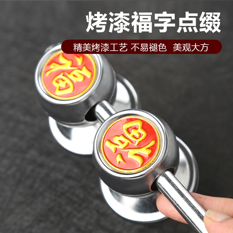 老式农村大门门h栓锁铁门木门门栓插销大号双门户外门门扣门栓铁