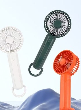 2025新款户外手持小风扇uusb充电随身便携式多功能桌面大风力电扇