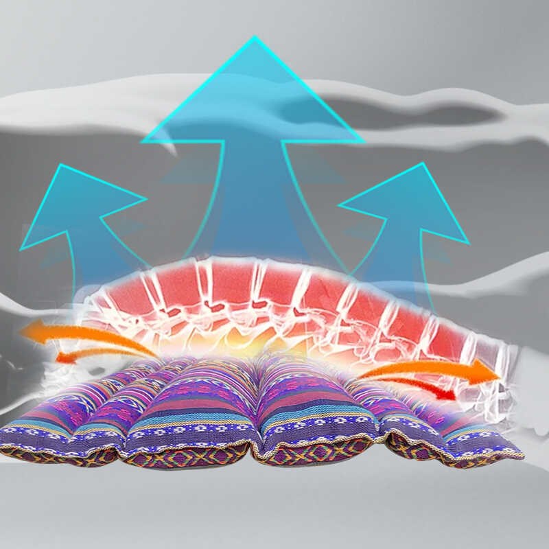 七修良品 山苍子腰枕 纯植物填充 支撑腰部 面料透气不闷汗家装节