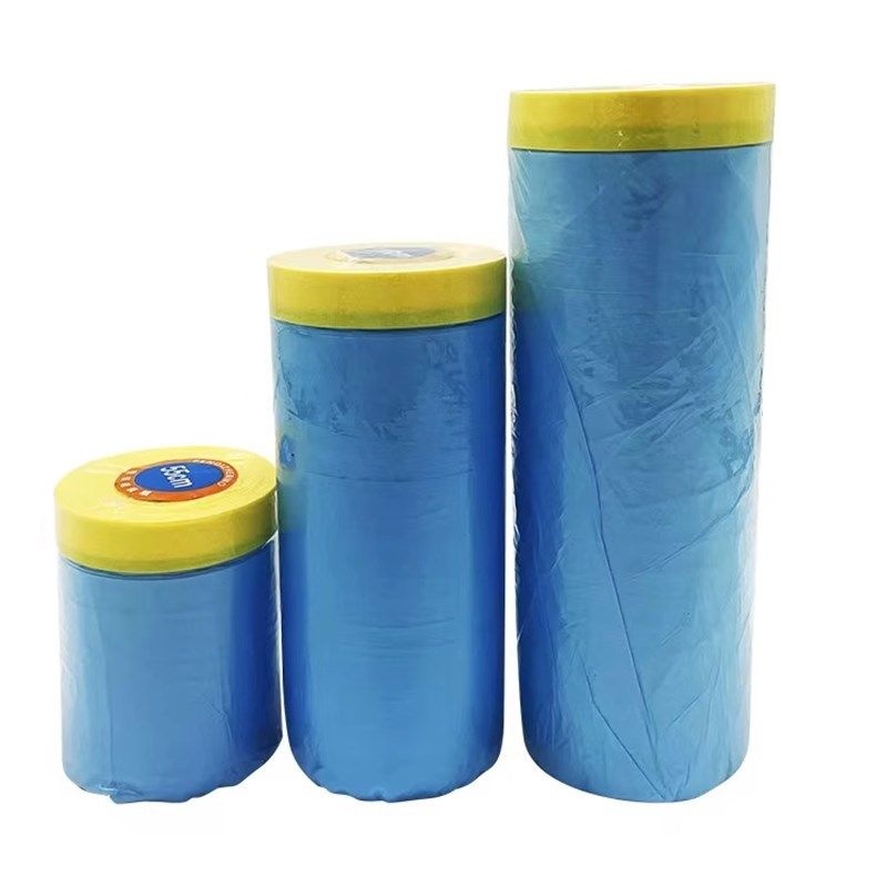 汽车喷漆专用高粘美纹纸遮蔽膜不掉漆加厚蓝膜防护膜油漆保护膜,基础建材,遮蔽膜,淘宝优惠券,粉丝福利购,淘宝优惠卷