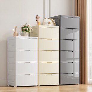 200CM高多层储物收纳柜45面宽抽屉式婴儿童衣柜家用置物零食柜子