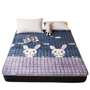 加绒床垫软垫冬季床l褥垫床垫子法兰绒一米八五二1.35床被毛毯铺