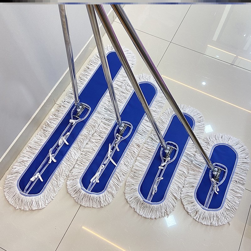 酒店拖把加大一字替换n头家用头布布套尘推罩瓷砖长平推子110cm40