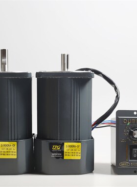 津晟邦电机120W光轴电机220V调速电机5IK120RA-CF 马达5IK120A-CF