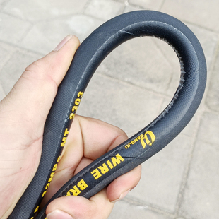 洗车机专用超高压防爆钢丝出水管380黑猫清洗机水枪洗车泵软管子