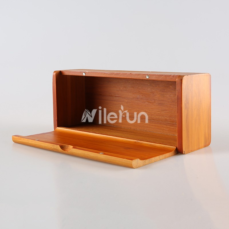 眼镜盒棕色竹制方形可携式简约近视镜收纳盒太阳太阳眼镜防压可雕