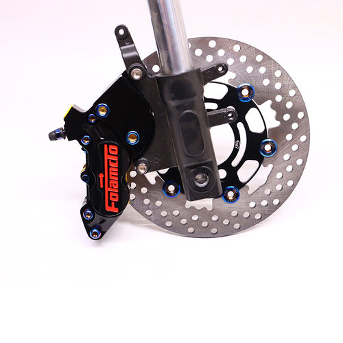 大鲍鱼转接码220小怪兽M3小猴子电摩前摩托车刹车卡钳260下泵支架