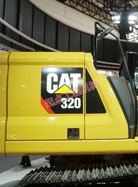 挖掘机新一代卡特CAT320/q323/330/336/340/345/349GC防晒全车贴