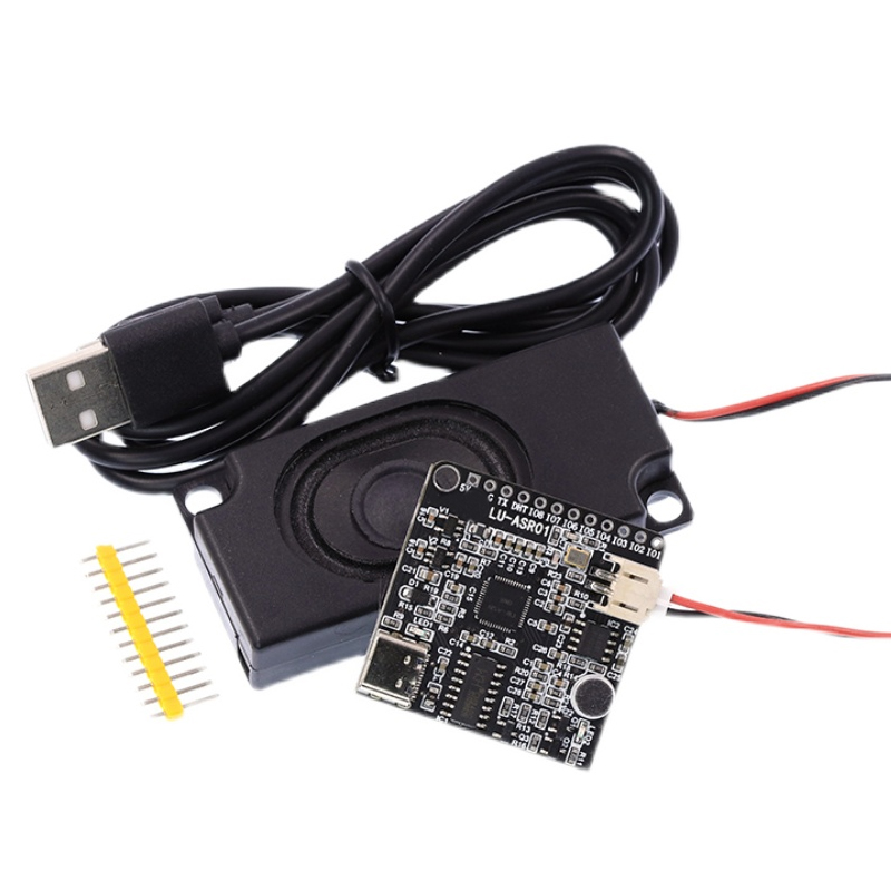 LU-ASR01智能语音识别模块离线识别自F定义词条远超LD3320一键烧