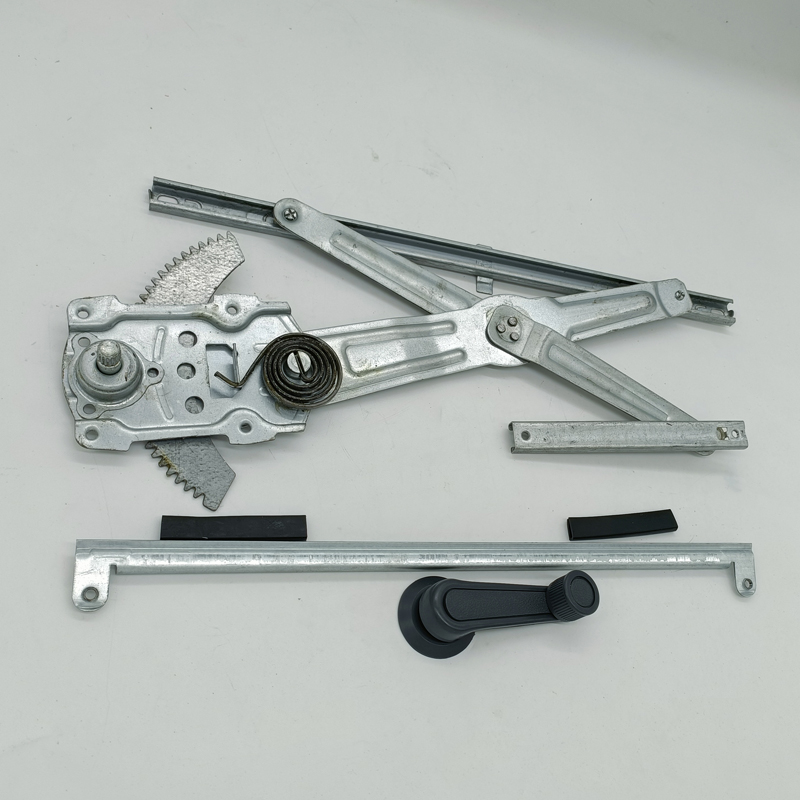 幸福星电动三轮车四轮车老人代步车手摇玻璃门窗升降Y器封闭型棚