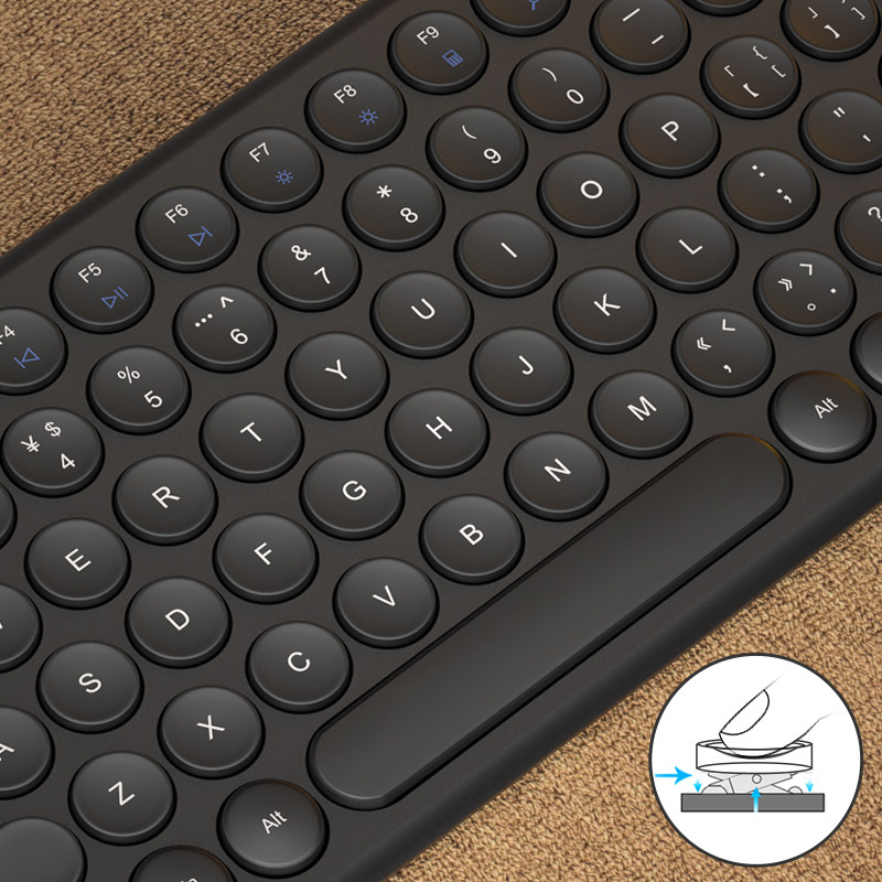 BOW航世 无线键盘鼠标外接mac笔记本家用台式电脑办公专用打字小