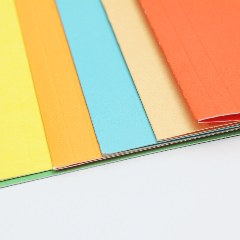 富得快纸质文件夹 A4快劳纸芯 无yLOGO纸芯 纸质打孔文件夹 100个