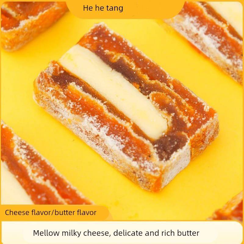 和和堂黄油夹心柿饼薄荷柚子白桃富平柿饼蓝莓奶香细腻软糯酸甜