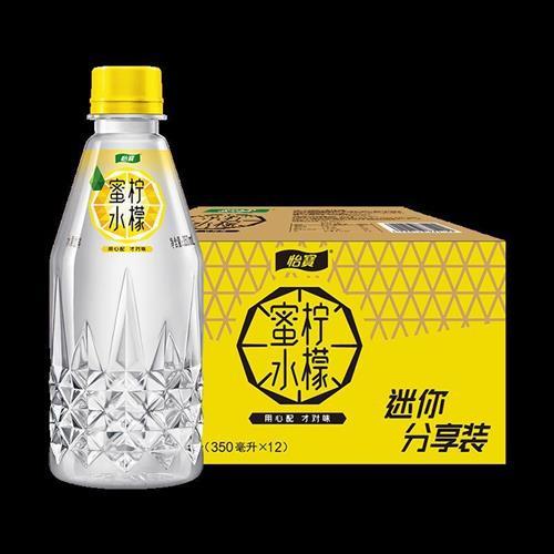 热爱生活怡宝350ml*12瓶*2箱装蜜水柠檬水果饮料 酸甜鲜爽