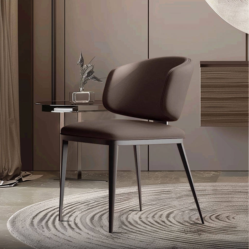 级感软包餐椅设计师铁艺酒店餐厅洽谈小户型椅子现轻奢风进口,住宅家具,餐椅,淘宝优惠券,粉丝福利购,淘宝优惠卷