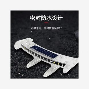 防尾灯尾强光尾翼爆闪灯车led飞机领太阳能氛围警示闪烁追航汽车