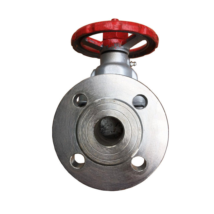 厂家供304不锈钢隔膜阀G41W-16P手动隔膜阀DN20法兰隔膜阀DN50 80