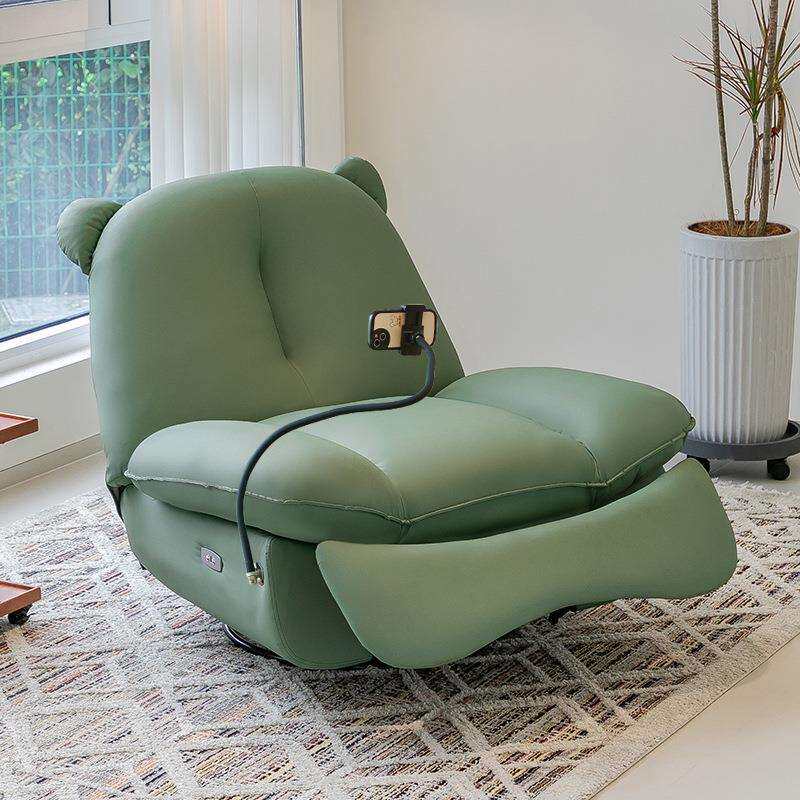 多功能懒人躺椅沙发休闲电动按摩单人沙发椅客厅家用懒人旋转摇椅
