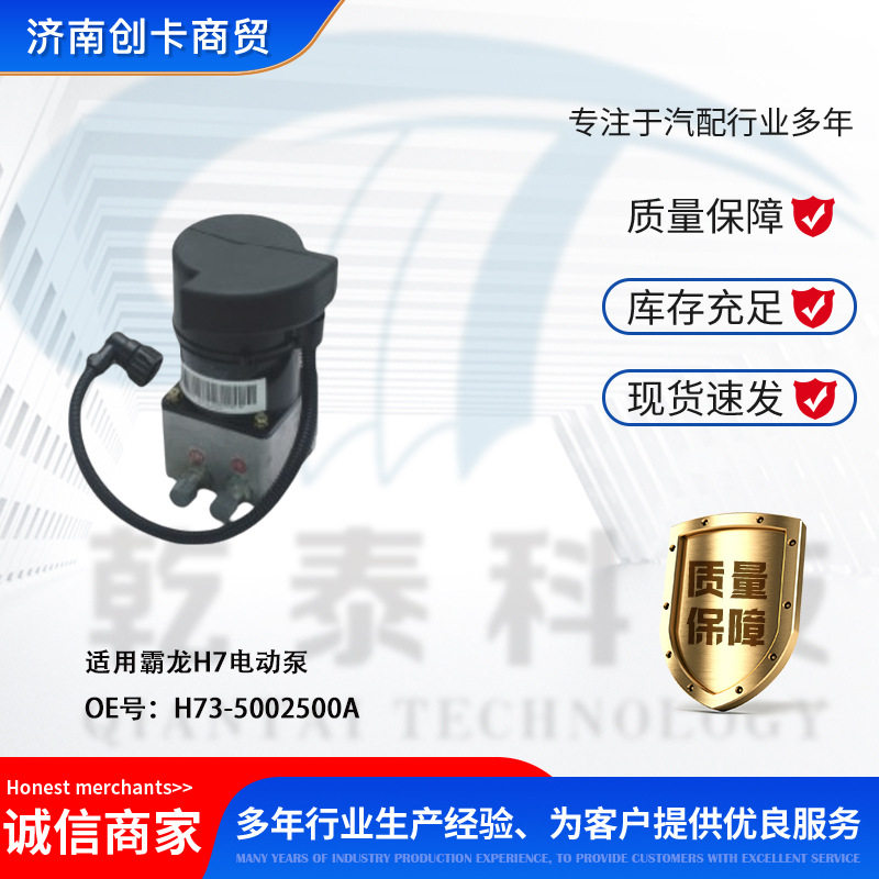 卡车配件跨境适用霸龙H7电动泵 H73-5002500A