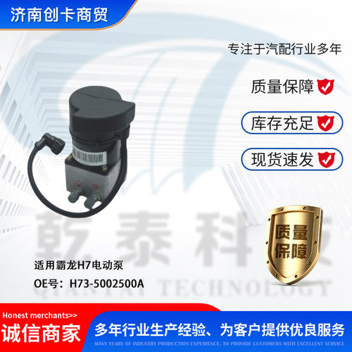 卡车配件跨境适用霸龙H7电动泵 H73-5002500A