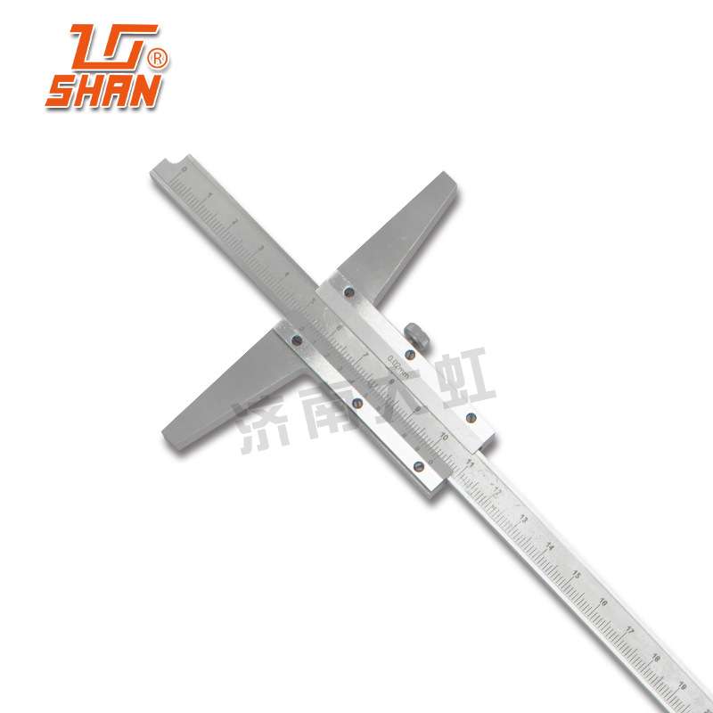 桂林 桂量深度游标卡尺 0-150-200-300mm 深度数显 深度带表卡尺